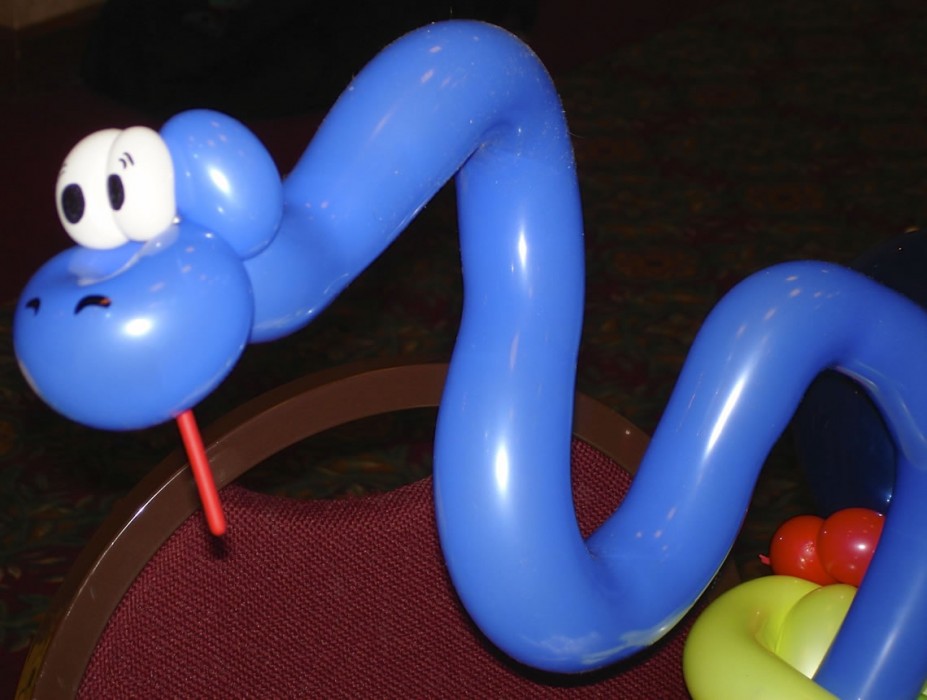 balloon art twisting animals