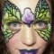 face painting butterflies flowers 5